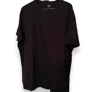 Lands’ End basic black tee, XXL, 50-52. Like new. All cotton.
